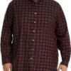 Van Heusen Men's Big and Tall Wrinkle Free Long Sleeve Button Down Shirt