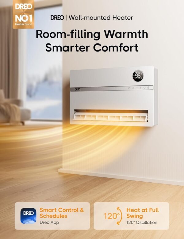 Dreo Smart Wall Heater - Image 3